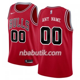 NBA Mænd Trøje Chicago Bulls Custom Nike 2017-18 Rød Swingman